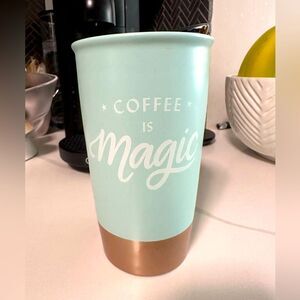 EUC Starbucks Coffee is Magic Ceramic Travel Mug